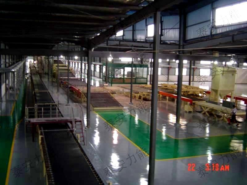 Paper gypsum board production line